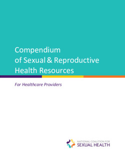 Compendium of Sexual and Reproducti...