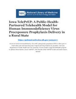 Iowa TelePrEP