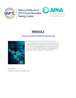 Module 2: Pharmacist Intro and sexu...