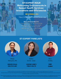 STI Expert Hour Welcoming Environme...