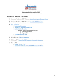 Cabotegravir (CAB-LA) for PrEP